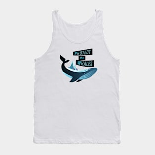 Protect the Whales Tank Top